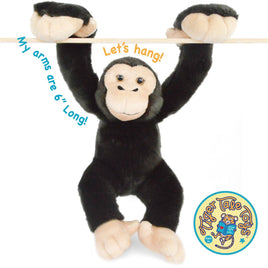 VIAHART Chance the Chimpanzee Stuffed Animal Plush - Guzzgoggs