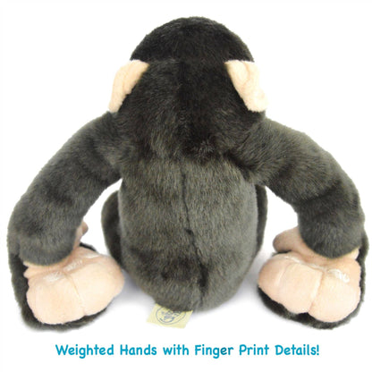 VIAHART Chance the Chimpanzee Stuffed Animal Plush - Guzzgoggs