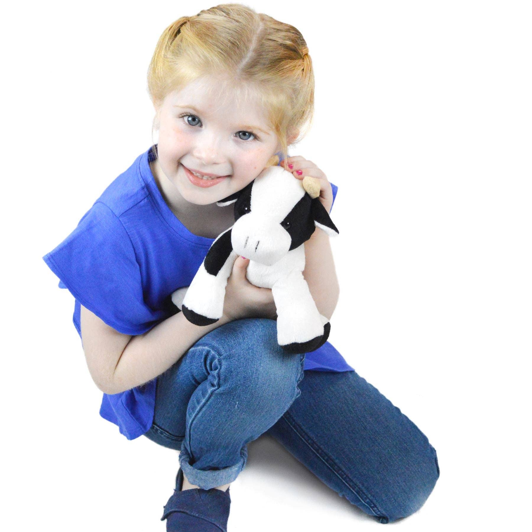 VIAHART Coraline The Cow 7 Inch Stuffed Animal Plush - Guzzgoggs