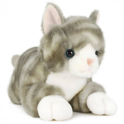 VIAHART Gavin the Grey Tabby Cat 13 Inch Stuffed Animal Plush - Guzzgoggs