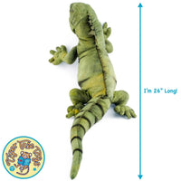 VIAHART Igor The Iguana 27 Inch - Guzzgoggs