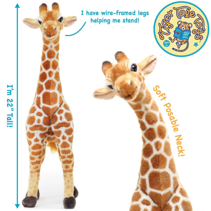 VIAHART Jocelyn The Giraffe 22 Inch Stuffed Animal Plush - Guzzgoggs