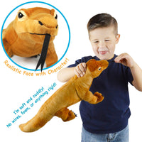 VIAHART Kusumo The Komodo Dragon 17 Inch Stuffed Animal Plush - Guzzgoggs