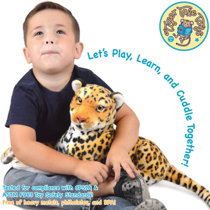 VIAHART Leah The Leopard 20 Inch Stuffed Animal Plush - Guzzgoggs