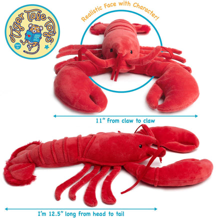 VIAHART Lenora The Lobster 13 Inch Stuffed Animal Plush By Tiger Tales - Guzzgoggs