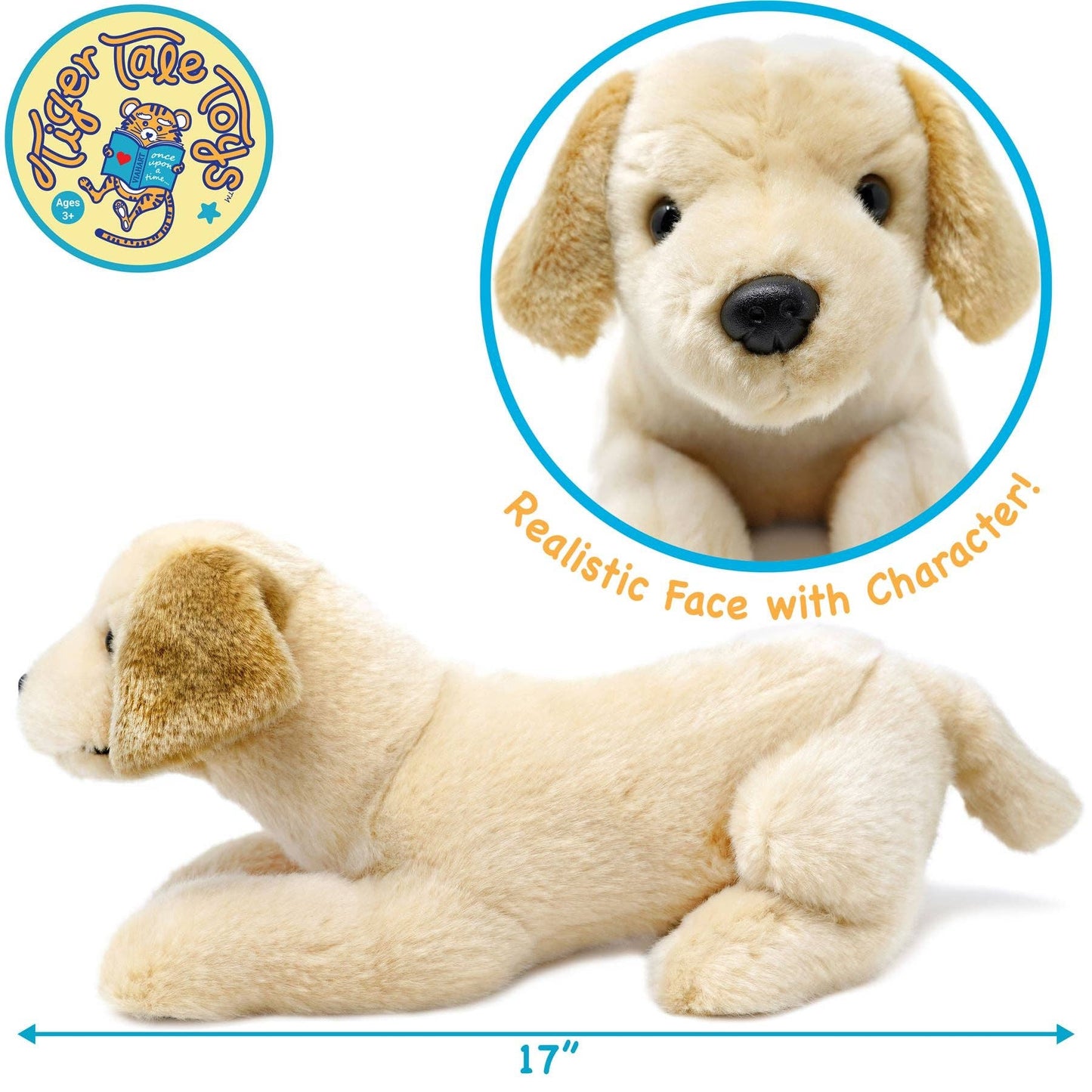 VIAHART Lorrie the Labrador 17 Inch - Guzzgoggs