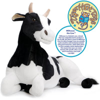 VIAHART Milhouse The Cow 27 Inch Stuffed Animal Plush - Guzzgoggs