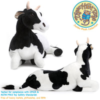 VIAHART Milhouse The Cow 27 Inch Stuffed Animal Plush - Guzzgoggs