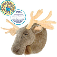 Viahart Muscovy the Moose 19" Stuffed Animal - Guzzgoggs
