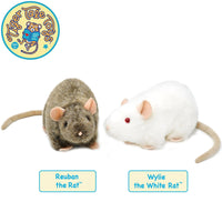 VIAHART Reuben The Rat 7 Inch - Guzzgoggs