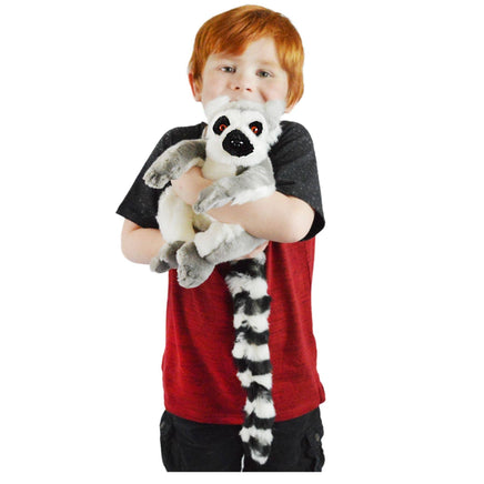 VIAHART Ringo The Ring - Tailed Lemur 21 Inch Stuffed Animal Plush - Guzzgoggs