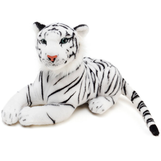 VIAHART Saphed The White Tiger 17 Inch Stuffed Animal Plush - Guzzgoggs