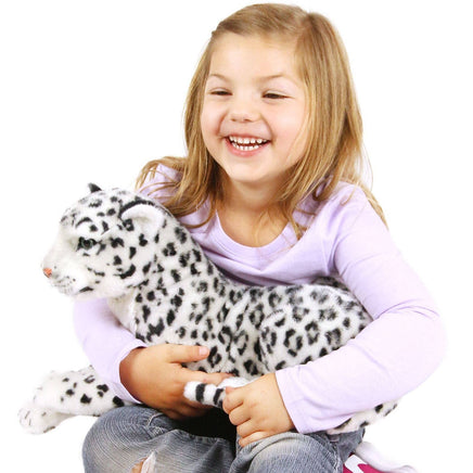 VIAHART Sinovia The Snow Leopard 17 Inch Stuffed Animal Plush - Guzzgoggs