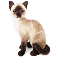 VIAHART Stefan The Siamese Cat 13 Inch Stuffed Animal Plush - Guzzgoggs