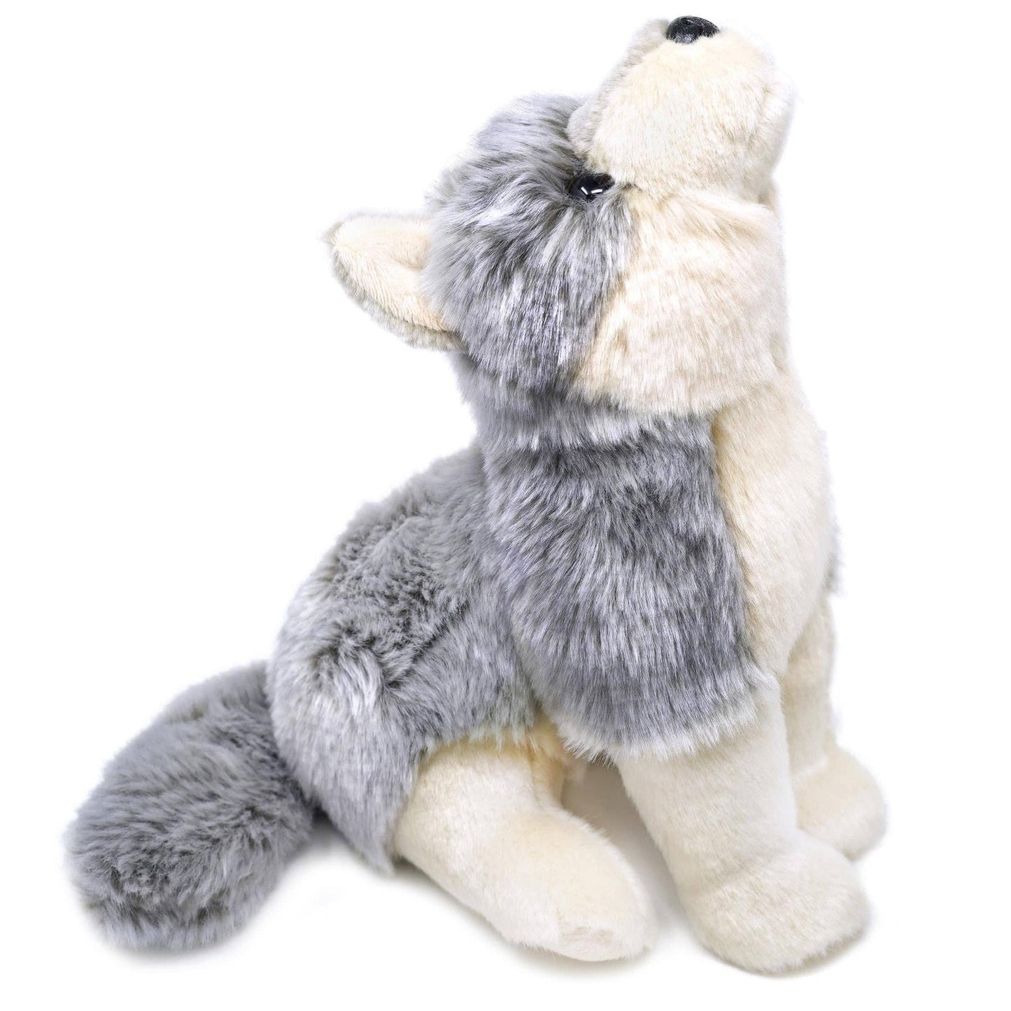 VIAHART Wolcott the Wolf 11 Inch Stuffed Animal Plush - Guzzgoggs