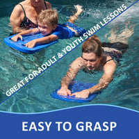 VIAHART Yellow Adult Swimming Kickboard Swimboard - Guzzgoggs