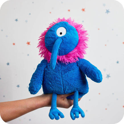 Warmies - Bright Blue Monster - Guzzgoggs