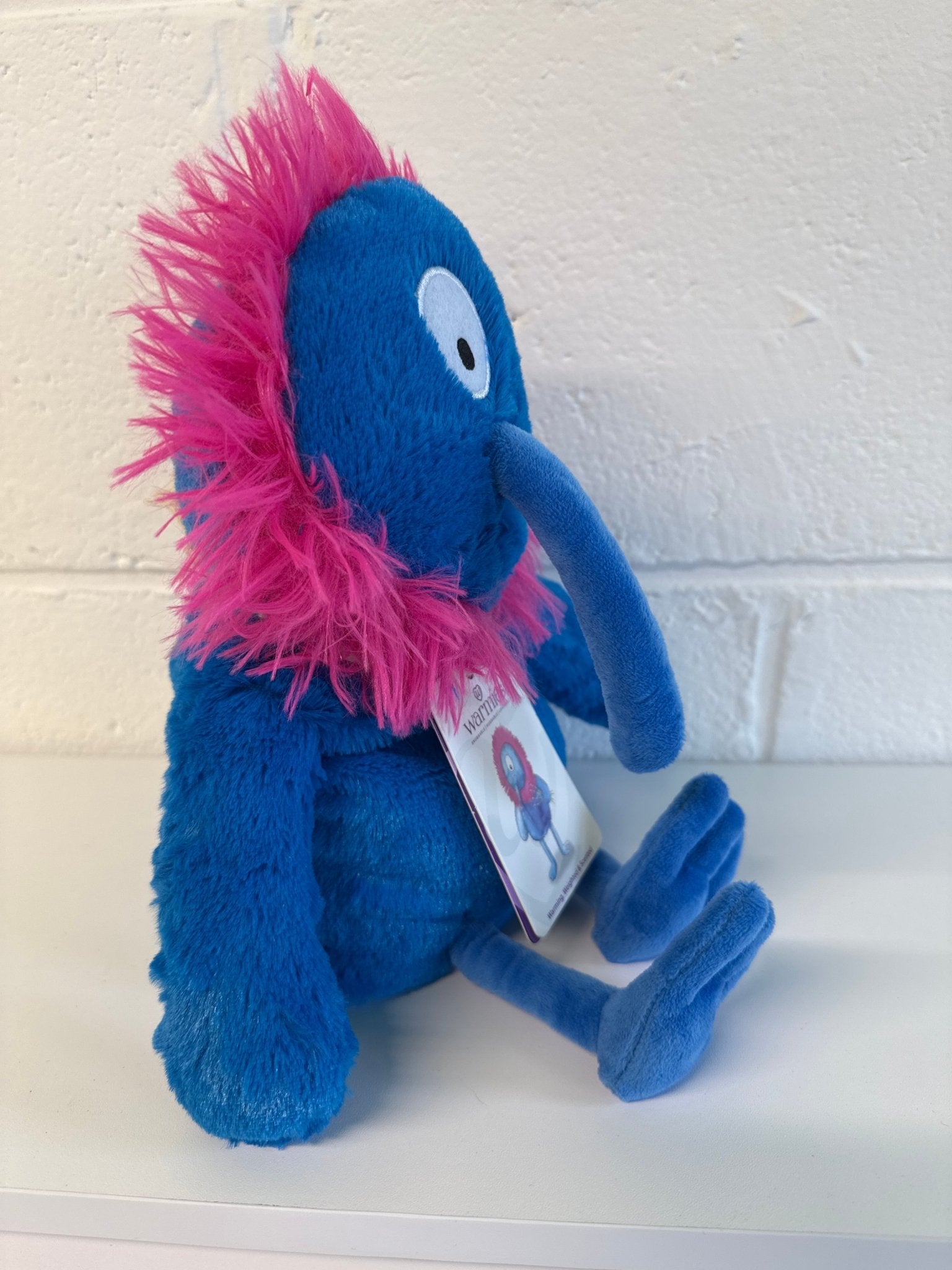Warmies - Bright Blue Monster - Guzzgoggs