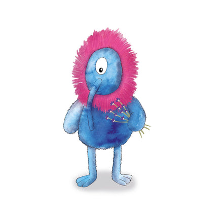 Warmies - Bright Blue Monster - Guzzgoggs