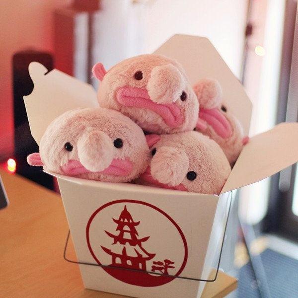Blobby the Blobfish (Blob Fish) - Guzzgoggs