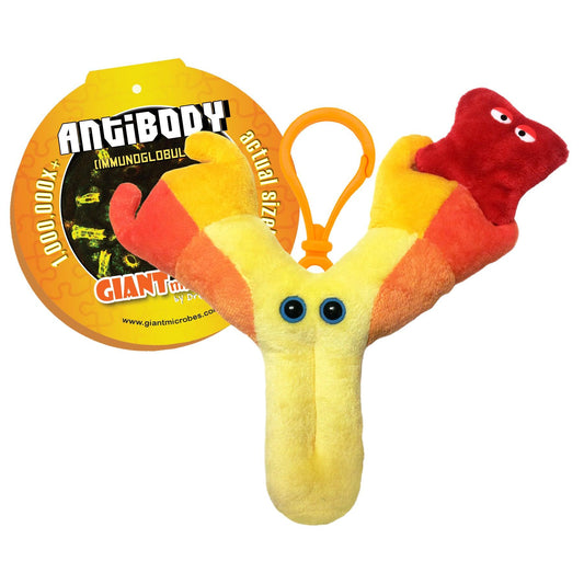 Giant Microbes Antibody Keyring - Guzzgoggs
