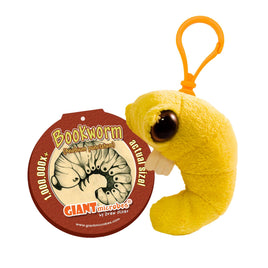 Giant Microbes Bookworm Keyring - Guzzgoggs