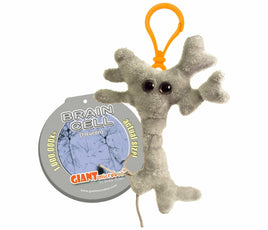 Giant Microbes Brain Cell Key Ring - Guzzgoggs