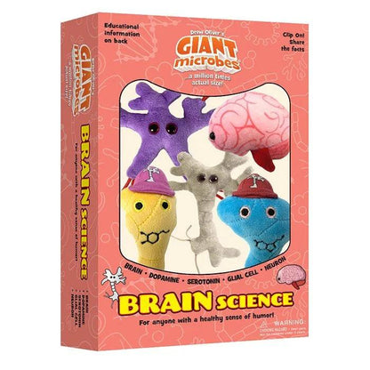 Giant Microbes Brain Science Themed Box Set - Guzzgoggs