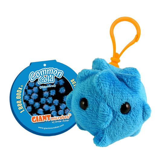 Giant Microbes Common Cold Keyring - Guzzgoggs