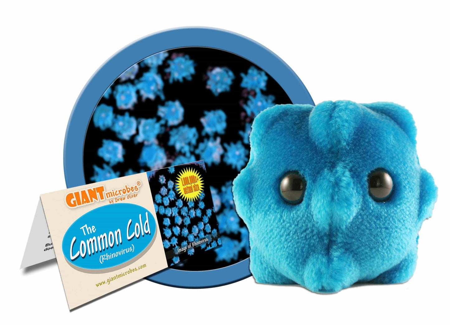 Giant Microbes Common Cold Rhinovirus - Guzzgoggs