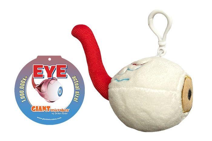 Giant Microbes Eye Keyring - Guzzgoggs