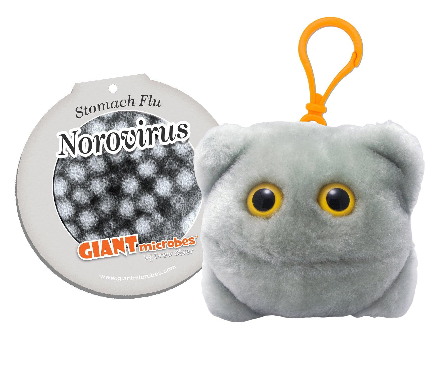 Giant Microbes Norovirus Keyring - Guzzgoggs