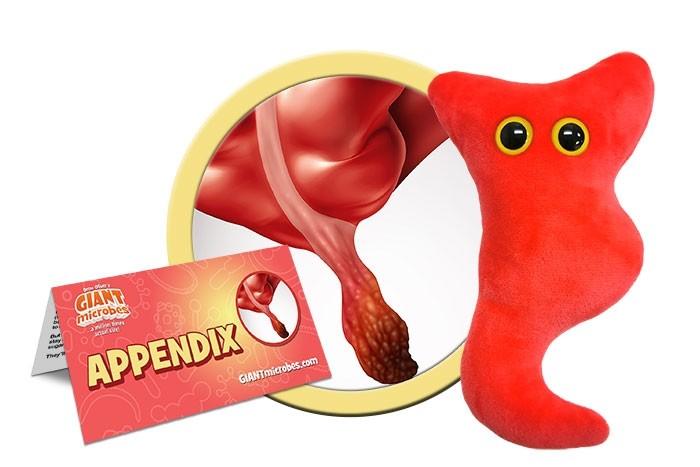 Giant Microbes Original Appendix - Guzzgoggs