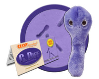 Giant Microbes Original C. Diff Clostridium Difficile Plush Educational Toy - Guzzgoggs