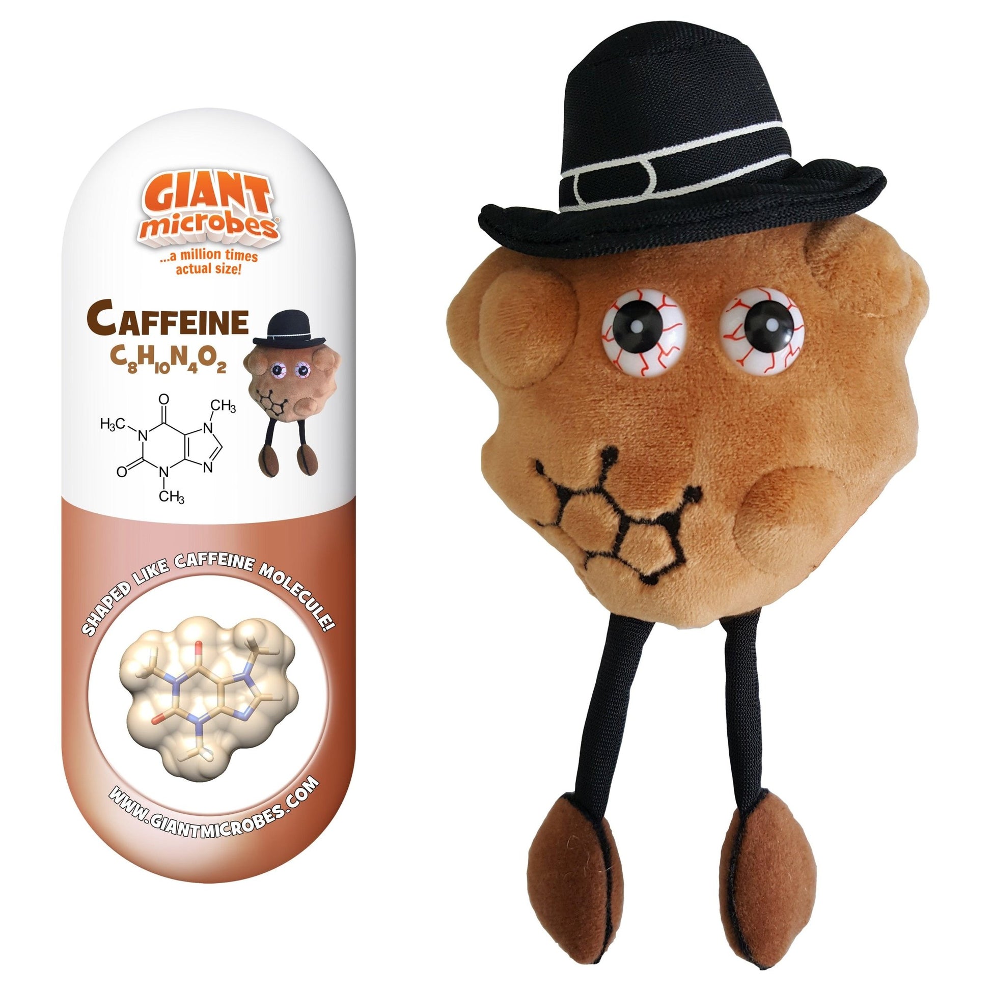 Giant Microbes Original Caffeine - Guzzgoggs