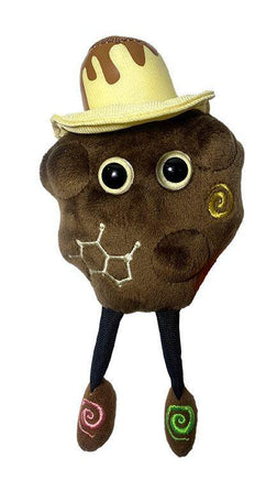 Giant Microbes Original Chocolate Plush Educational Toy - Guzzgoggs