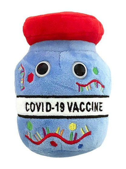 Giant Microbes Original COVID - 19 Vaccine Plush Educational Toy - Guzzgoggs