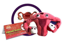 Giant Microbes Original Endometriosis (Uterus) Plush Educational Toy - Guzzgoggs