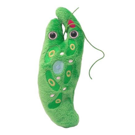 Giant Microbes Original Euglena (Euglena Gracilis) Plush Educational Toy - Guzzgoggs