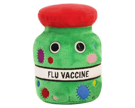 Giant Microbes Original Flu Vaccine Plush Educational Toy - Guzzgoggs