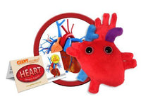 Giant Microbes Original Heart Organ - Guzzgoggs