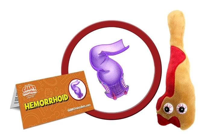 Giant Microbes Original Hemorrhoid - Guzzgoggs