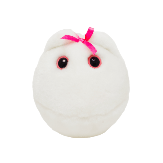 Giant Microbes Original Human Ovum Egg Cell Plush Educational Toy - Guzzgoggs