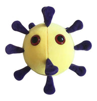 Giant Microbes Original MERS Middle East Respiratory Syndrome Plush Educational Toy - Guzzgoggs