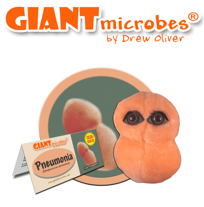 Giant Microbes Original Pneumonia - Guzzgoggs