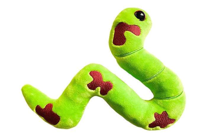 Giant Microbes Original Ringworm Plush Educational Toy - Guzzgoggs