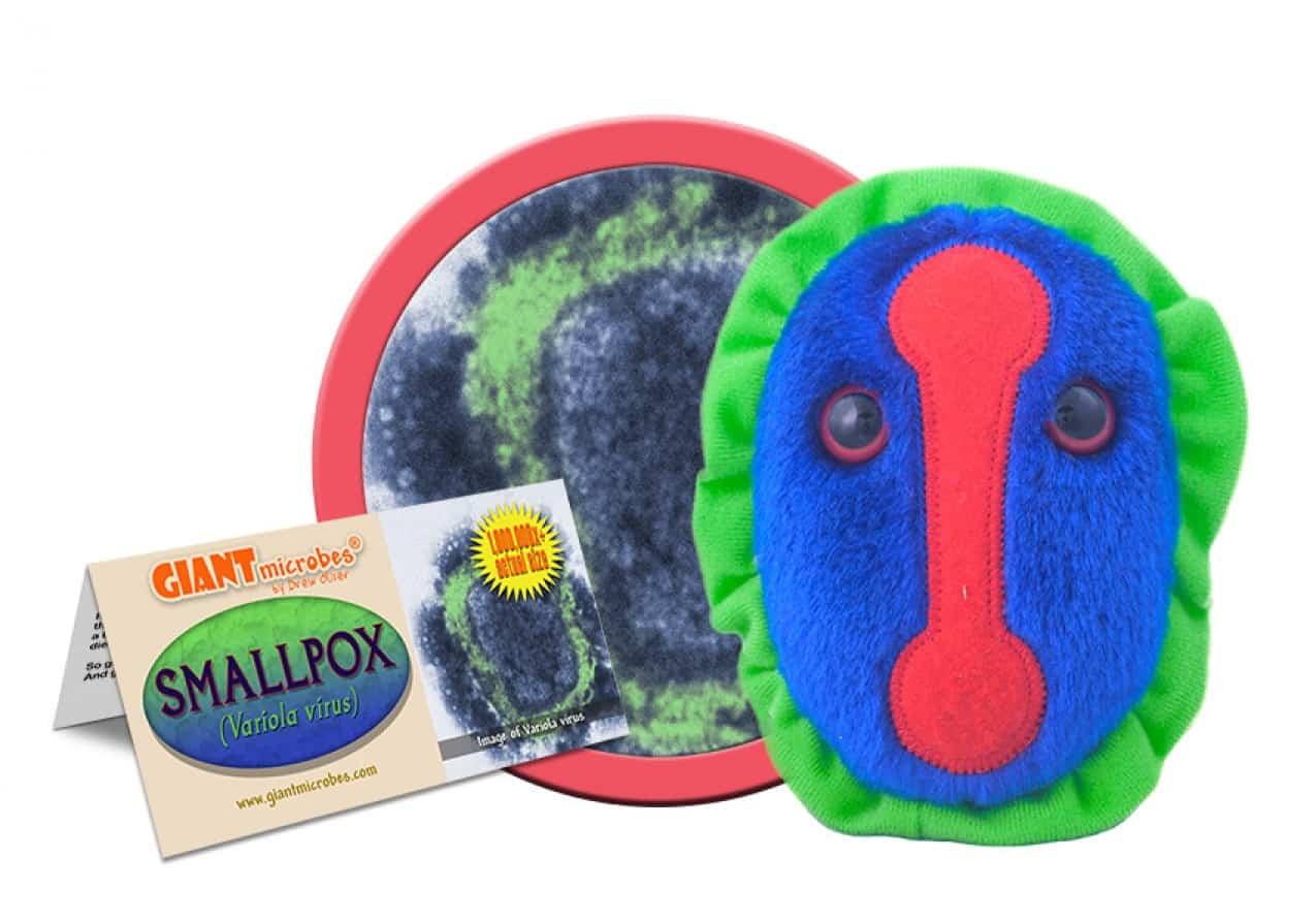 Giant Microbes Original Smallpox Variola Virus - Guzzgoggs