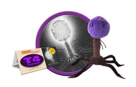 Giant Microbes Original T4 - Bacteriophage - Guzzgoggs