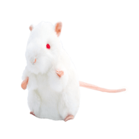 Giant Microbes Original White Lab Mouse - Guzzgoggs