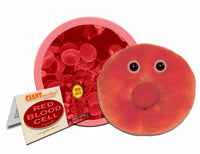 Giant Microbes Red Blood Cell Erythrocyte - Guzzgoggs